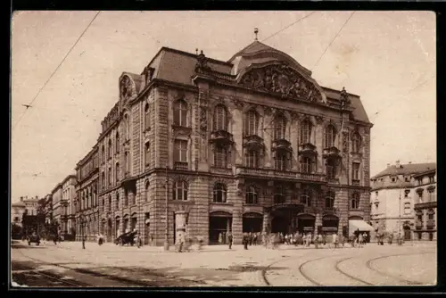 AK Frankfurt-Nordend, Volksbildungsheim, Eschenheimer Anlage 40/41