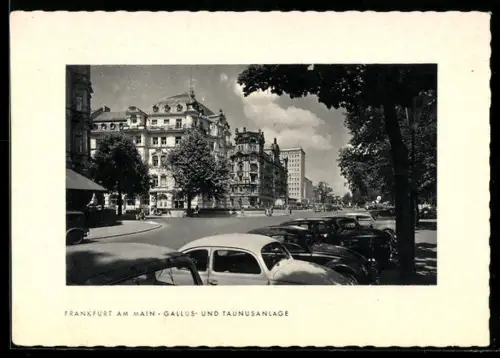 AK Frankfurt am Main, Gallus- und Taunusanlage