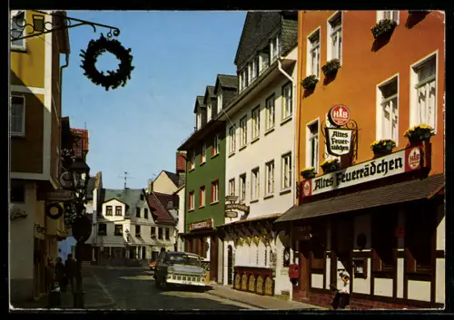AK Frankfurt am Main-Sachsenhausen, Gasthaus Altes Feuerrädchen, Grosse Ritterstrasse