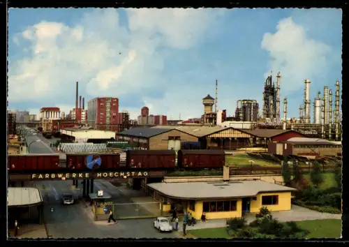 AK Frankfurt-Höchst, Farbwerke Hoechst AG, Werksgelände