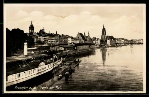 AK Alt-Frankfurt, Partie am Zoll