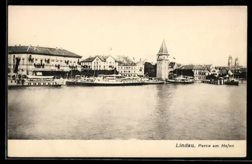 AK Lindau, Partie am Hafen
