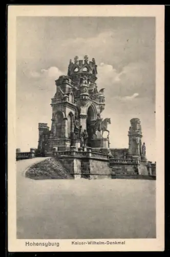 AK Hohensyburg, Kaiser-Wilhelm-Denkmal