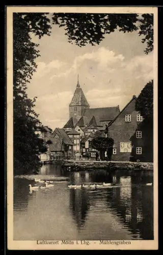 AK Mölln i. Lbg., Mühlengraben