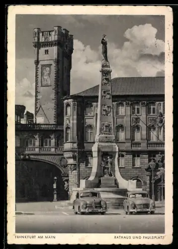 AK Alt-Frankfurt, Rathaus und Paulsplatz