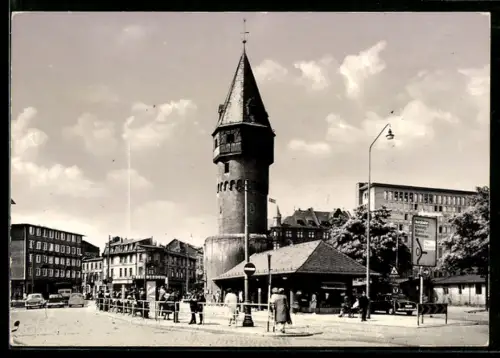 AK Frankfurt-Westend, Bockenheimer Warte