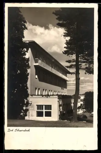 AK Bad Schwarzbach /Isergebirge, Kurhaus