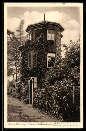 AK Frankfurt-Sachsenhausen, Willemerhäuschen