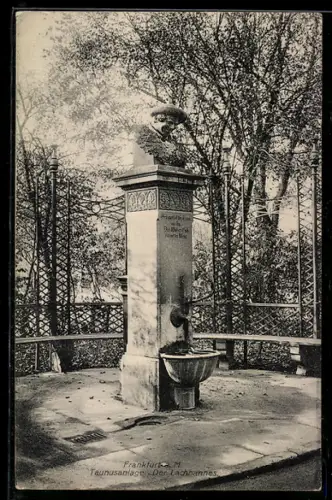 AK Frankfurt a. M., Taunusanlage, Der Lachhannes