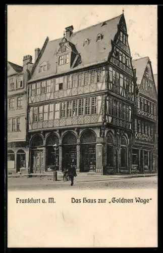AK Alt-Frankfurt, Das Haus zur Goldnen Wage