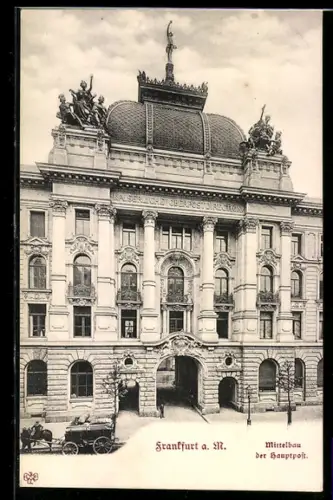 AK Frankfurt, Portal der Hauptpost