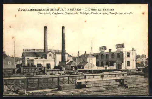 AK Tours, Établissements Mirault Frères, L`Usine du Sanitas