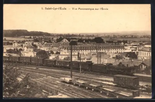 AK Saint-Cyr-L`Ecole, Vue panoramique