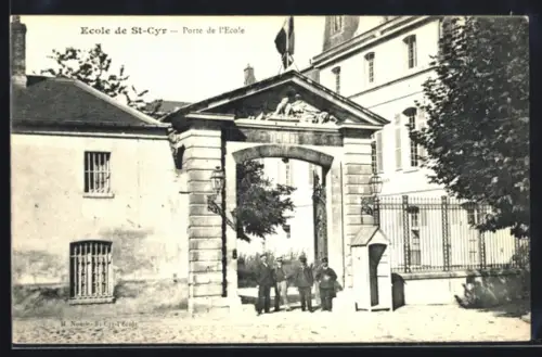 AK Saint-Cyr-l`École, Ecole de Saint-Cyr, Porte de l`Ecole
