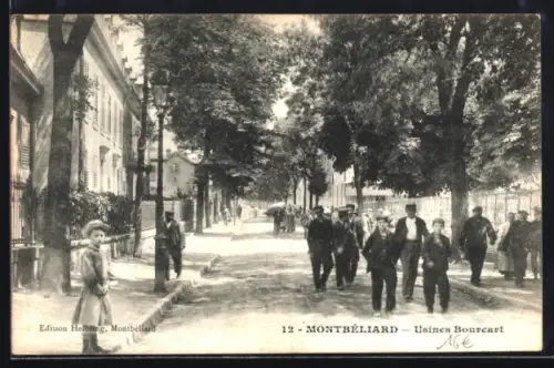 AK Montbéliard, Usines Bourcart