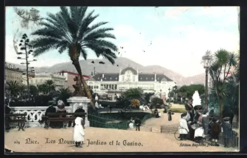 AK Nice, Les Nouveaux Jardins et le Casino