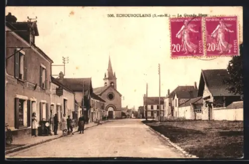 AK Echou-Boulains, la Grande Place