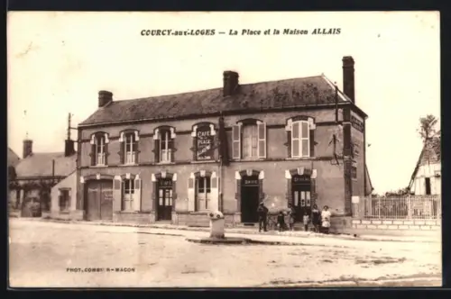 AK Courcy-aux-Loges, La Place et la Maison Allais
