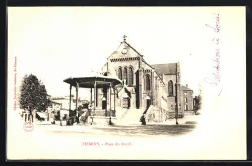 AK Firminy, Place du Breuil