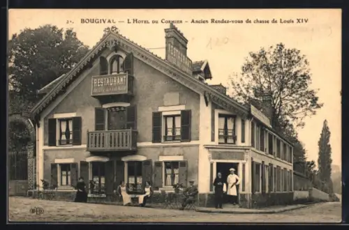 AK Bougival, L`Hotel du Vormier, Ancien Rendez-vous de chasse de Louis XIV