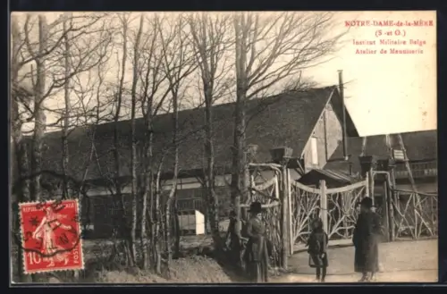 AK Notre-Dame-de-la-Mere, Institut Militaire Belge, Atelier de Menuiserie