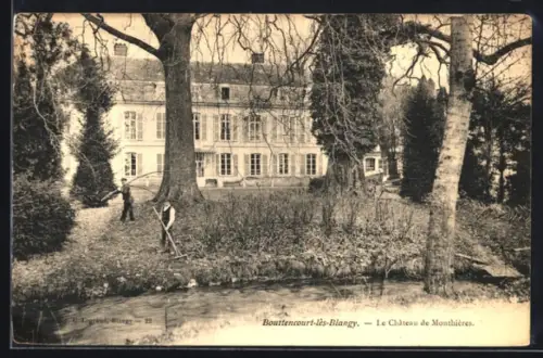 AK Bouttencourt-lès-Blangy, Le Château de Monthières