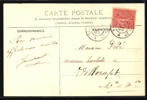 AK Port-sur-Saone, La Grande-Rue