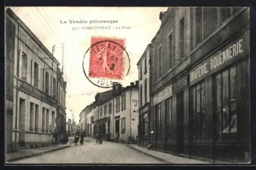 AK Chantonnay, La Poste, Strassenpartie