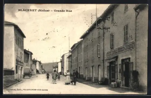 AK Blaceret, Grande Rue, Strassenpartie