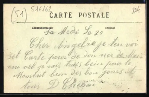 AK Vertus, Rue de Chalons