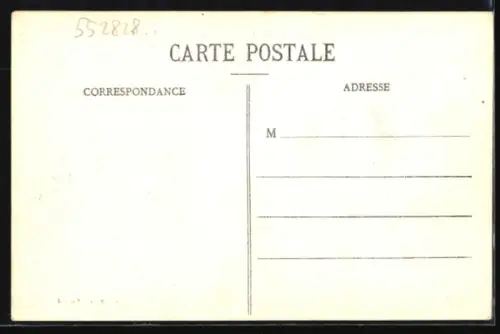 AK Longeville, Grande-Rue, Strassenpartie