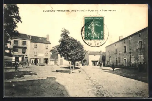 AK Bussière-Poitevine, Place de la Gendarmerie