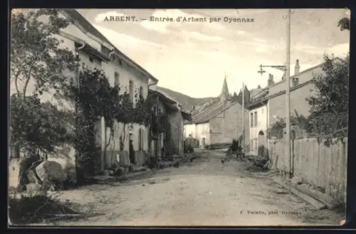 AK Arbent, Entrée d`Arbent par Oyonnax
