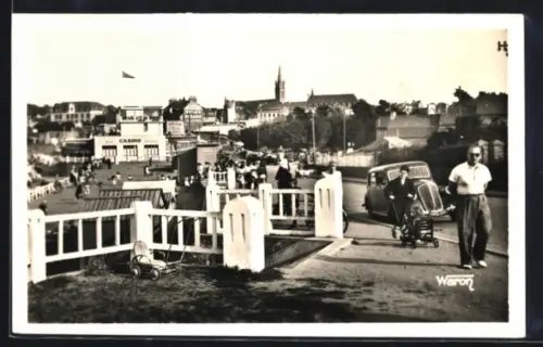 AK Saint-Quay-Portrieux, Vue générale vers le Casino