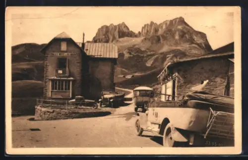 AK Col du Glandon, Le Chalet-Hôtel et les Aiguilles d`Argentières