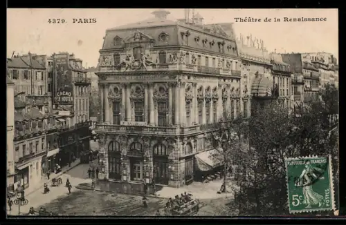 AK Paris, Théâtre de la Renaissance