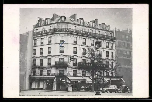 AK Paris, Grand Hotel de Paris, 72, Boul. de Strasbourg