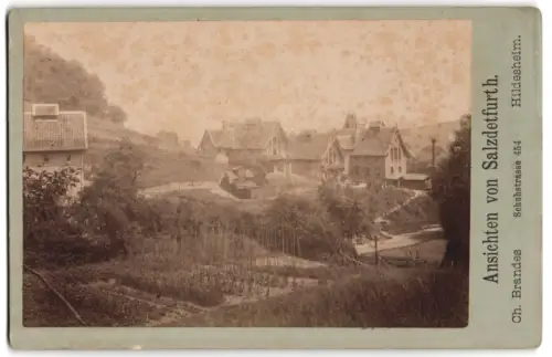 Fotografie Ch. Brandes, Hildesheim, Schuhstrasse 454, Ansicht Salzdetfurth, Idyllische Ortsansicht
