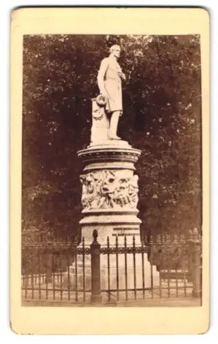 Fotografie unbekannter Fotograf, Ansicht Berlin, Denkmal Friedrich Wilhelm III.