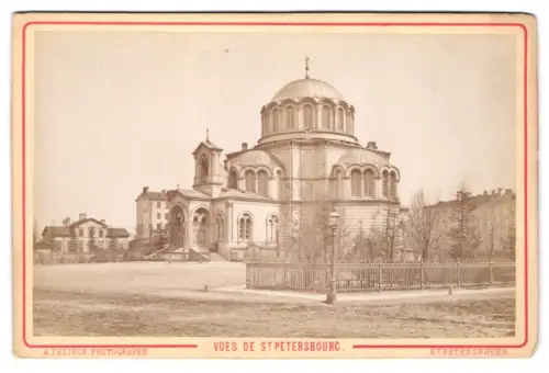 Fotografie A. Felisch, St. Petersburg, Ansicht St. Petersburg, Griechische Kirche