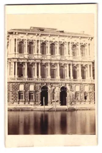 Fotografie C. Naya, Venedig, Campo St. Maurizio 2758, Ansicht Venedig, Palazzo Pesaro