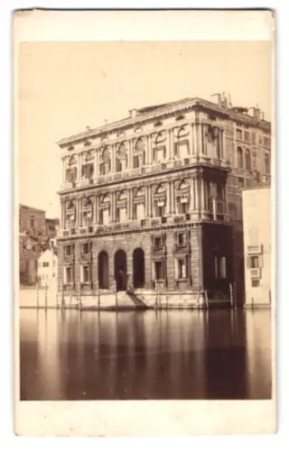 Fotografie C. Naya, Venezia, Campo St. Maurizio 2758, Ansicht Venedig, Palazzo Cornaro