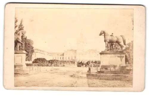 Fotografie unbekannter Fotograf, Ansicht Berlin, Blick zum Schloss Charlottenburg