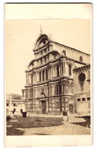 Fotografie C. Naya, Venedig, Campo St. Maurizio 2758, Ansicht Venedig, San Zaccaria