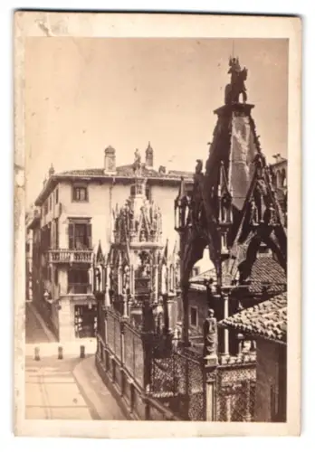 Fotografie unbekannter Fotograf, Ansicht Verona, Scaliger Gräber