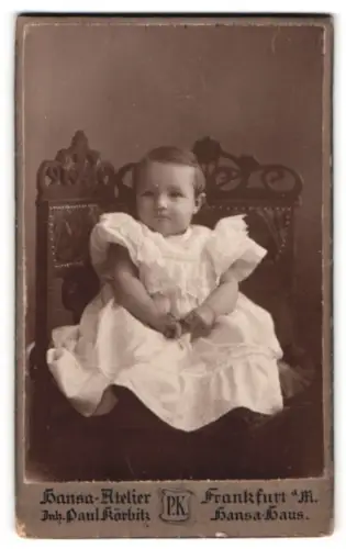 Fotografie Hansa-Atelier, Frankfurt am Main, Stiftstrasse 9, Porträt eines Kleinkinds