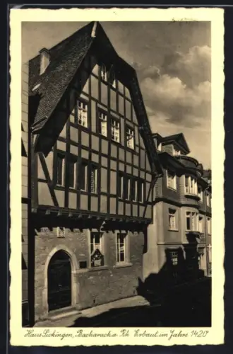 AK Bacharach a. Rh., Haus Sickingen