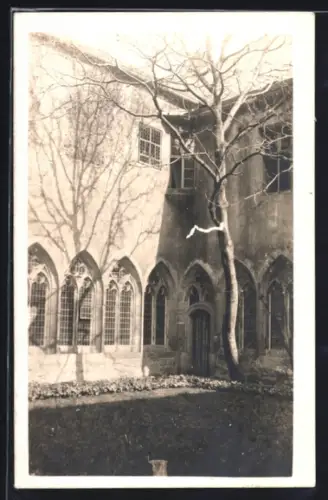 Foto-AK Erfurt, Augustinerkloster, Hofansicht