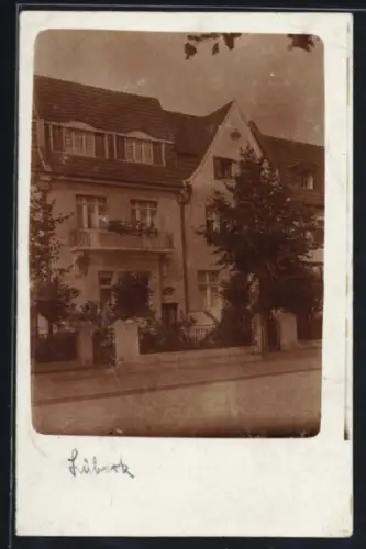 Foto-AK Lübeck, Bürgerhaus, Postbezirk 2