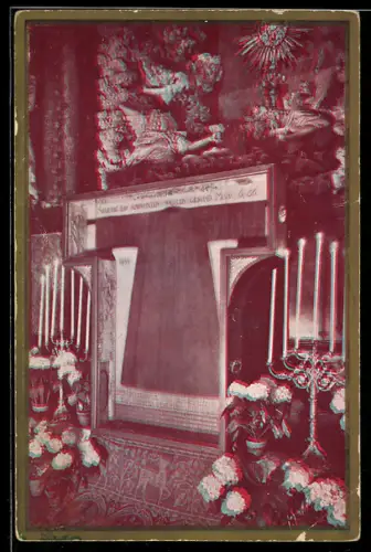 AK Plasticolor, der heilige Rock unseres Herrn im Dom zu Trier, ausgestellt 1933